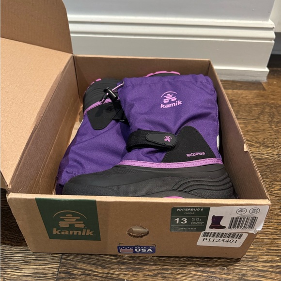 Kamik Kids Insulated Snow Boots, Waterbug 5 - Picture 1 of 9